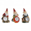 Garden gnomes DKD Home Decor Resin (3 pcs) (11 x 11 x 9 cm)