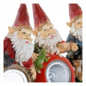 Garden gnomes DKD Home Decor Resin (3 pcs) (11 x 11 x 9 cm)