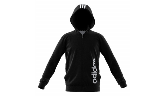 Children’s Hoodie Adidas YB TR 3S FZ EI7933 Black (8 Years)