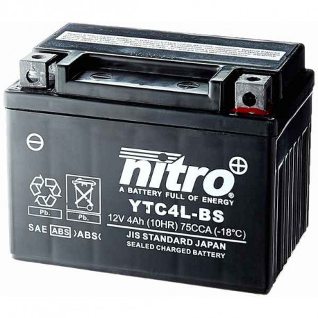 Aku NITRO YTC4L-BS-N (Refurbished B)