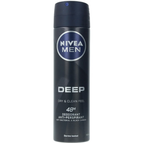Nivea deodorant Men Deep Black Carbon 150ml
