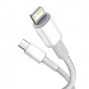 Baseus cable High Density PD USB-C - Lightning 2,0 m 20W white