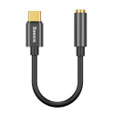Baseus adapter USB L54 type C to mini-jack (3,5 mm) black