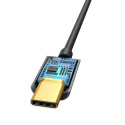 Baseus adapter USB L54 type C to mini-jack (3,5 mm) black