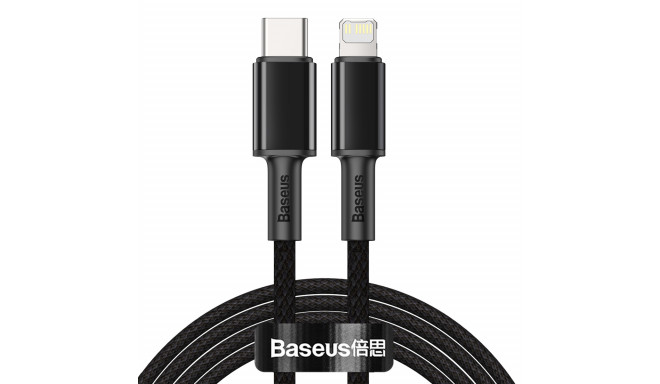 Baseus cable High Density PD USB-C - Lightning 2,0 m black 20W