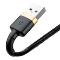 Baseus cable Cafule USB - Lightning 1,0 m 2,4A gold-black