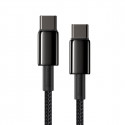 Baseus cable Tungsten PD USB-C - USB-C 1,0 m 100W black