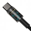 Baseus cable Tungsten PD USB-C - USB-C 1,0 m 100W black
