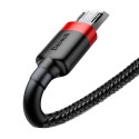 Baseus cable Cafule USB - microUSB 1,0 m 2,4A red-black