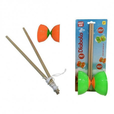 Diabolo Green Orange