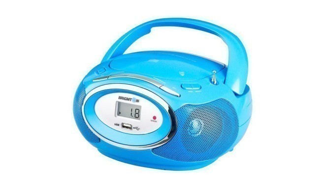 Brigmton CD-raadio W-410-A, sinine
