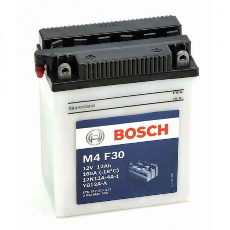 Battery BOSCH M4F30 Motorcycle 12V (Refurbished A+)