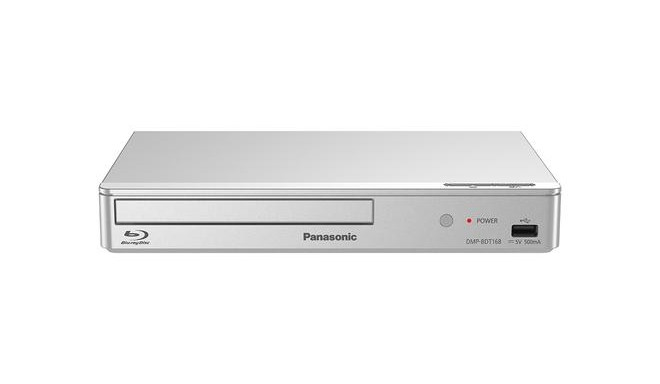 Panasonic DVD/Blu-ray player DMP-BDT168EG 3D, silver