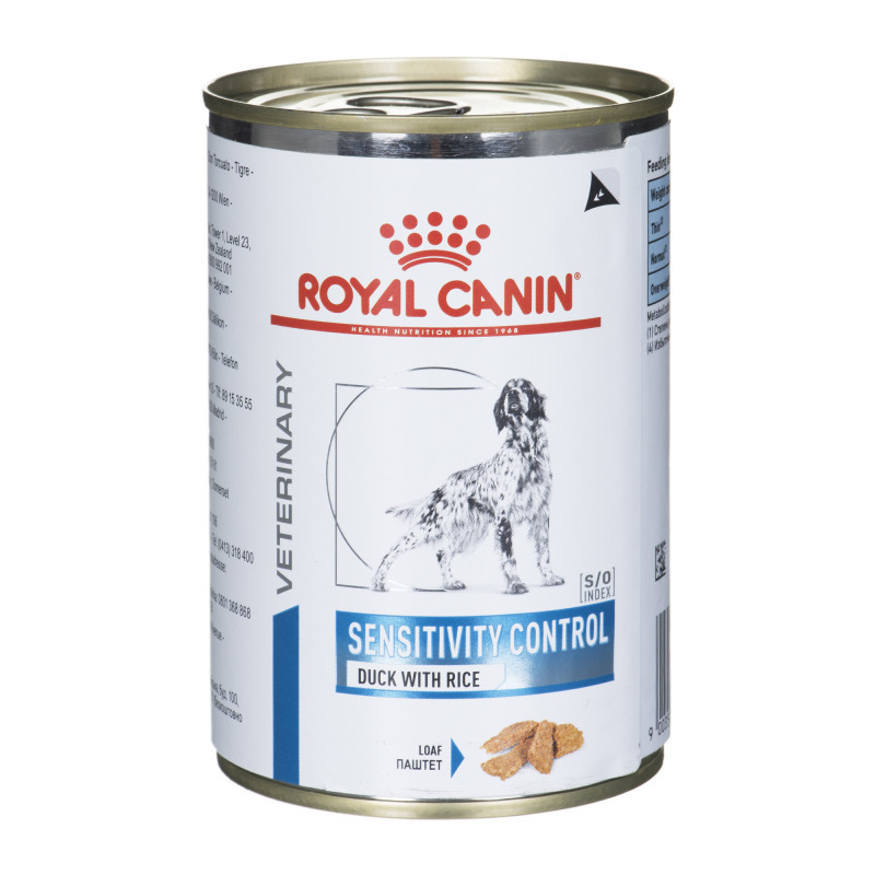 Sensitivity control. Роял Канин sensitivity Control для собак. Royal Canin sensitivity Control для собак консервы. Роял Канин sensitivity Control паштет 400 гр для собак. Royal Canin sensitivity Control canine Duck&Rice.