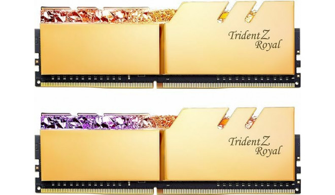 G.Skill DDR4 32GB 4266- CL - 16 Trident Z Royal gold Dual Kit