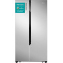Hisense side-by-side RS670N4BC2 A ++ silver