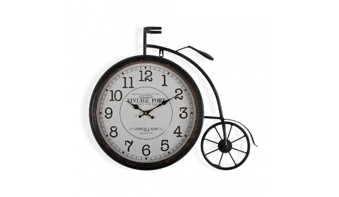 Wall Clock Versa Bicycle Metal (6 x 60 x 50 cm)