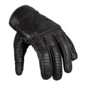 Leather Motorcycle Gloves W-TEC Brillanta - Black 3XL
