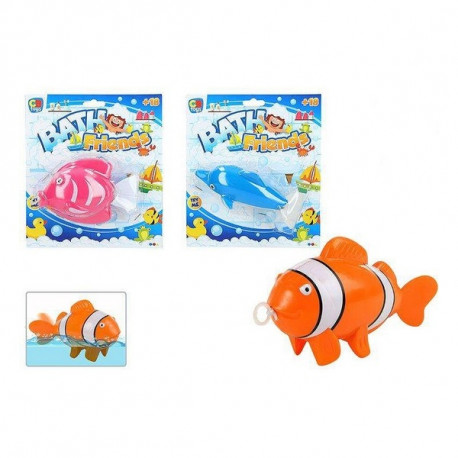 Bath Toy Fish Floats in water