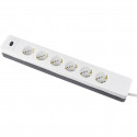 REV Combi Multiple Socket Outlet 6-fold 1,4m
