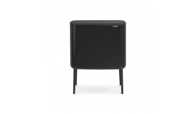 Prügikast 3 x11L jalgadel, Brabantia, BO Touch Bin-puutele avanev, K-69cm, L-54xS-31,5cm/ Matt Black