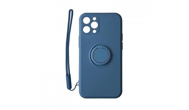 Mocco Pastel Ring Silicone Back Case for Xiaomi Mi 10T 5G Blue