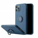 Mocco Pastel Ring Silicone Back Case for Xiaomi Mi 10T 5G Blue