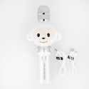 Maxlife mikrofon + Bluetooth kõlar Animal MX-100, valge