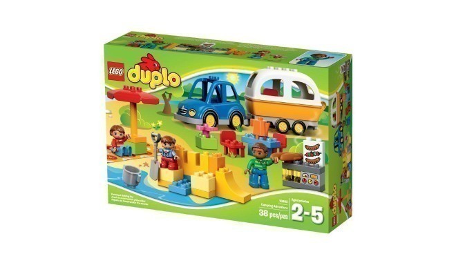 Lego toy blocks Lego Duplo Camping Adventure 38pcs (10602)