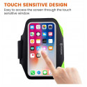 Swissten Armbag Case for phones up to 6 inches Black