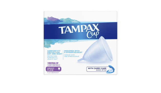 TAMPAX COPA flujo menstrual abundante 1 pz