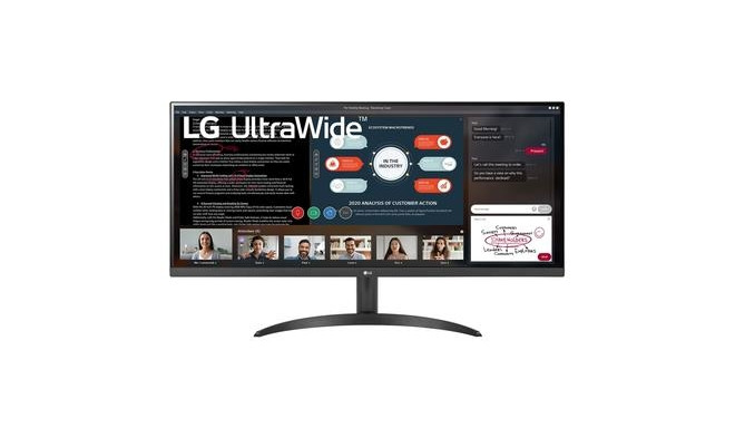 LG 34WP500-B computer monitor 86.4 cm (34") 2560 x 1080 pixels UltraWide Full HD LED Black