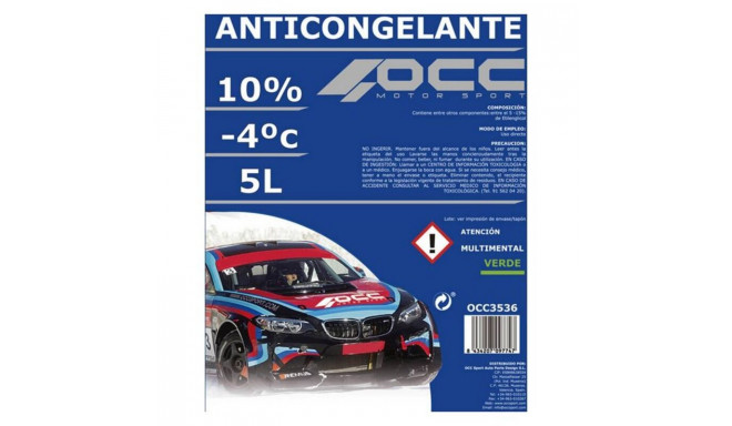 Antifriis OCC Motorsport 10% Roheline (5 L)