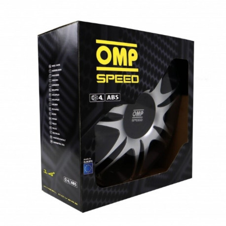 Ilukilbid OMP Ghost Speed Must Hõbedane 14" (4 uds)