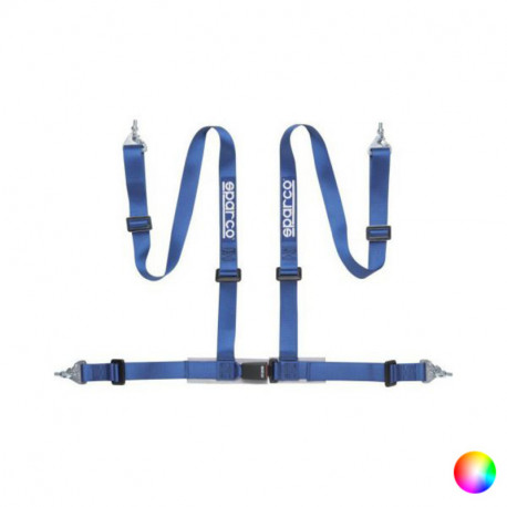 4 kinnitusega rakmed Sparco Lap Rein - Punane