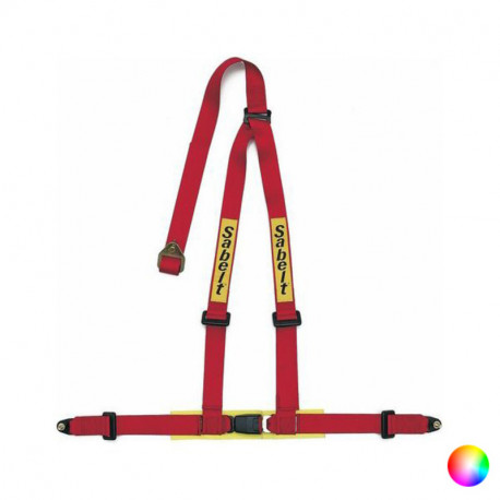 3 Point Attachment Harness Sabelt Clubman With Pad (Black)