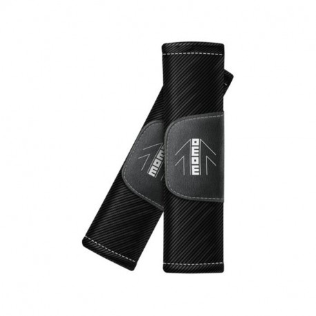 Накладки на ремни безопасности Momo SHP002BW Чёрный (2 uds)