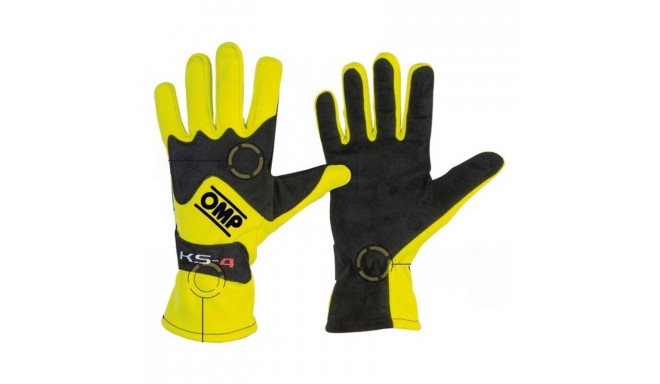 Men's Driving Gloves OMP MY2018 Black (S)