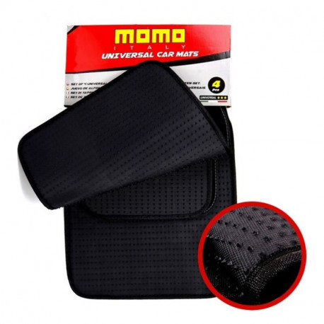 Auto Grīdas Paklājs Momo 008 Universāls Melns (4 pcs)