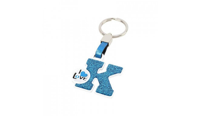 Keychain Letter K - Pink