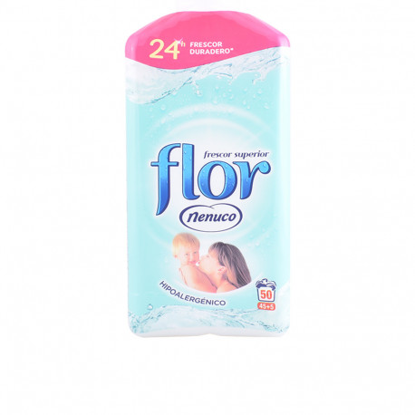 FLOR suavizante nenuco 50 lavados 1025 ml