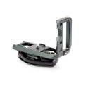 3 Legged Thing Zayla Dedicated L Bracket for Nikon Z50   PEAK DESIGN & ARCA Compatible Grijs