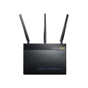 ASUS RT-AC68U wireless router Gigabit Ethernet Dual-band (2.4 GHz / 5 GHz) Black