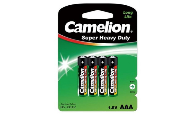 Camelion R03P-BP4G household battery Single-use battery AAA Zinc-carbon