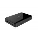 Zotac ZBOX PI335 LPDDR4-SDRAM N4100 SFF Intel® Celeron® 4 GB 32 GB Windows 10 Pro Mini PC Black
