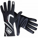 Men's Driving Gloves OMP First-S Black (Size M)