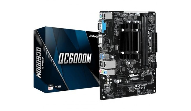 Asrock QC6000M Socket FT3 micro ATX