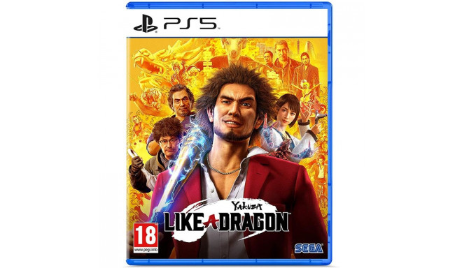 PS5 mäng Yakuza: Like a Dragon