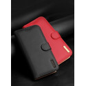 Dux Ducis Hivo Genuine Leather Bookcase type case for iPhone 12 Pro Max blue