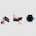 Nillkin Magic Tags QI Wireless Charger Receiver with Micro USB Plug Narrow-Side Up black